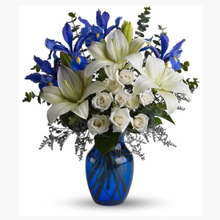 ARREGLO DE ROSAS Y LILIUMS 13