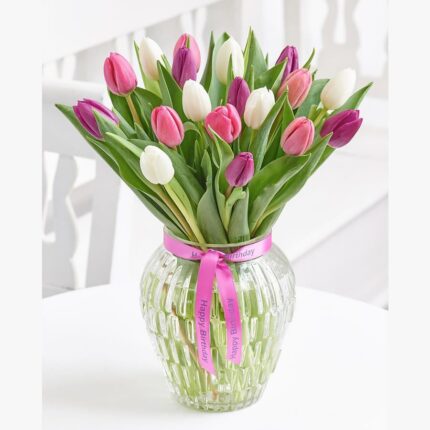 ARREGLO DE TULIPANES 17